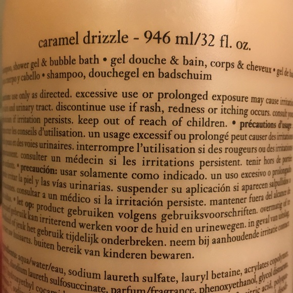 Philosophy Bath & Body Philosophy Caramel Drizzle 32 Oz Shampoo